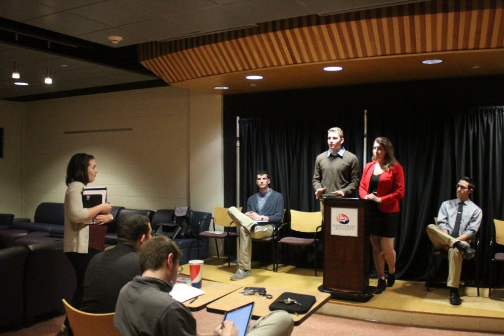 Students look to secure positions in Student Senate