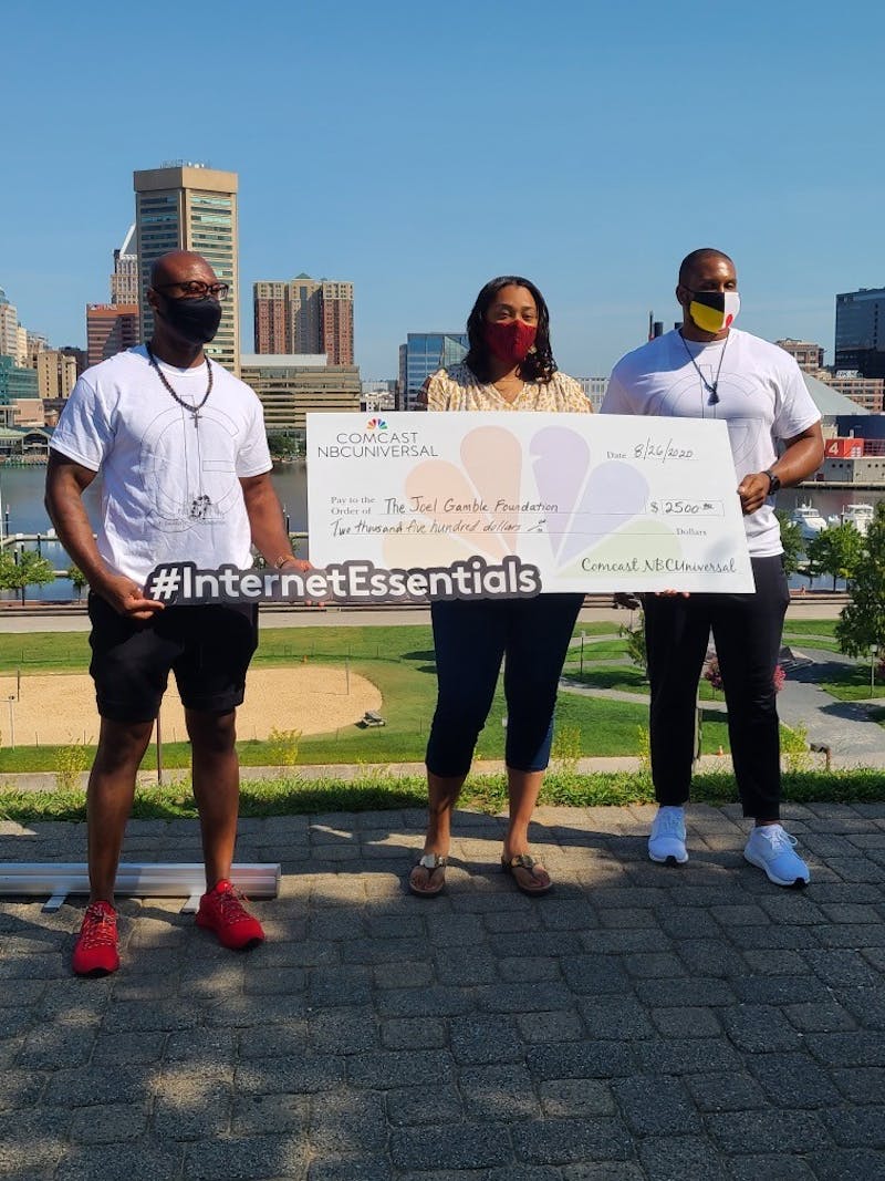 The Joel Gamble Foundation provided 70 tablets and 37 chromebooks to kids in Baltimore, Maryland, the past few months to help with virtual learning during the COVID-19 coronavirus pandemic. 