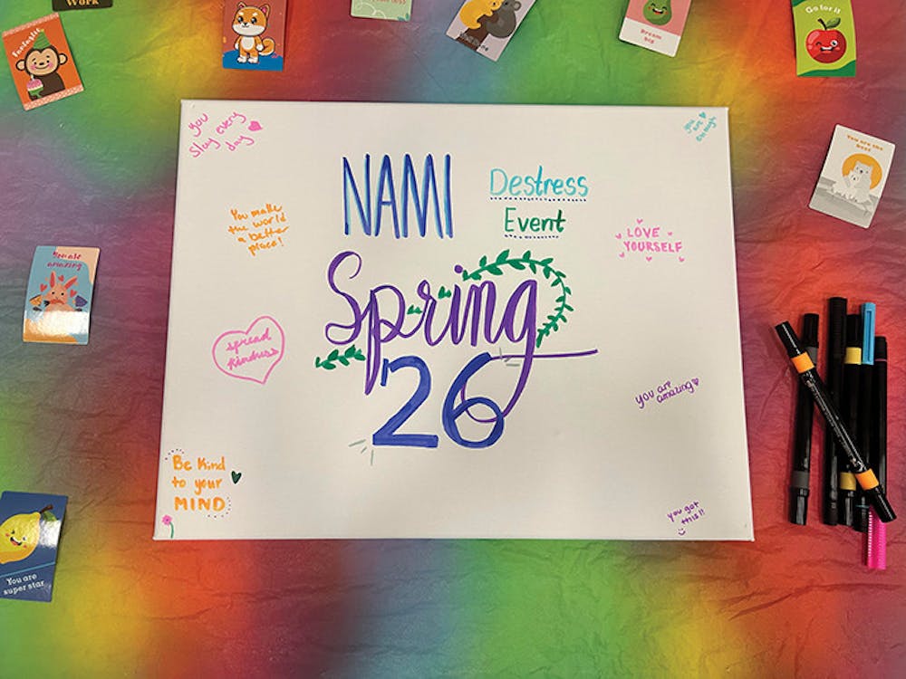 NAMI helps students de-stress before finals
