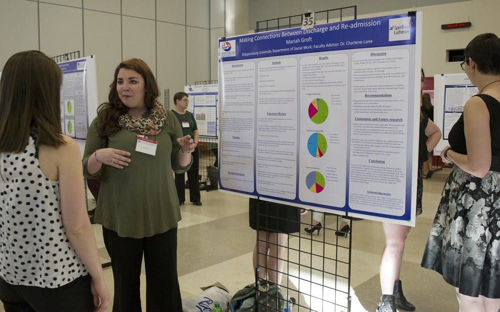 Students exhibit research