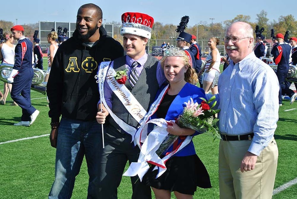 Homecoming queen and king announced to huge fanfare