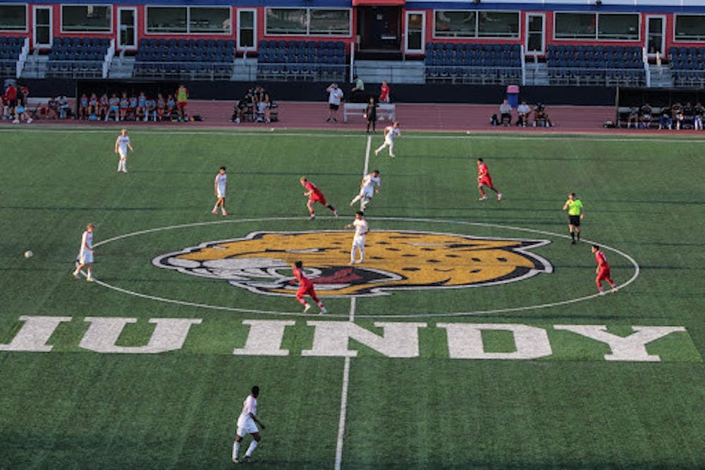 Picture taken during the start of the second half.