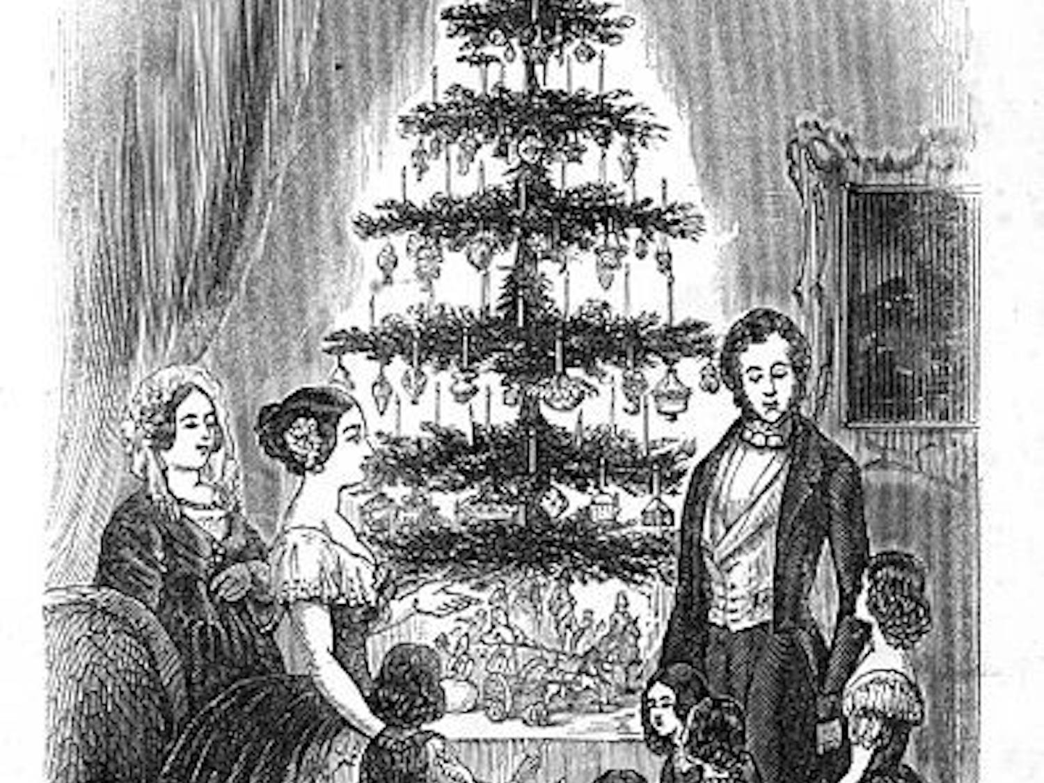 First_Christmas_Tree_in_Britain_1846_Illustrated_London_News