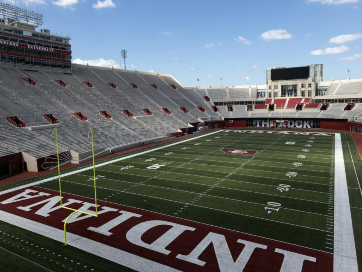 Memorial Stadium at IU Bloomington on Wednesday, Sept. 1, 2021. (Photo by Chris Meyer/Indiana University)