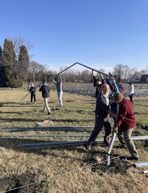 Faith United Methodist greenhouse build