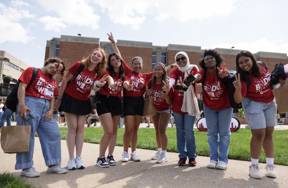 On Aug. 4, 2025, Jaguars celebrate welcoming week. (Photo courtesy of IU Admissions)