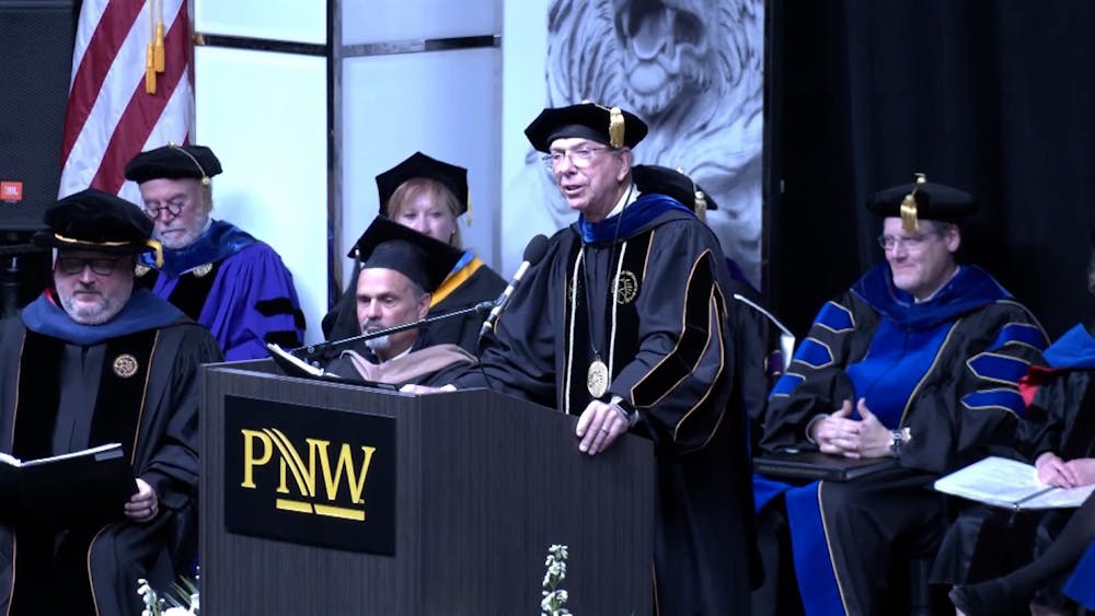 Purdue Chancellor Thomas Keon Speaks at Commencement Ceremony | Photo Courtesy of CNN
