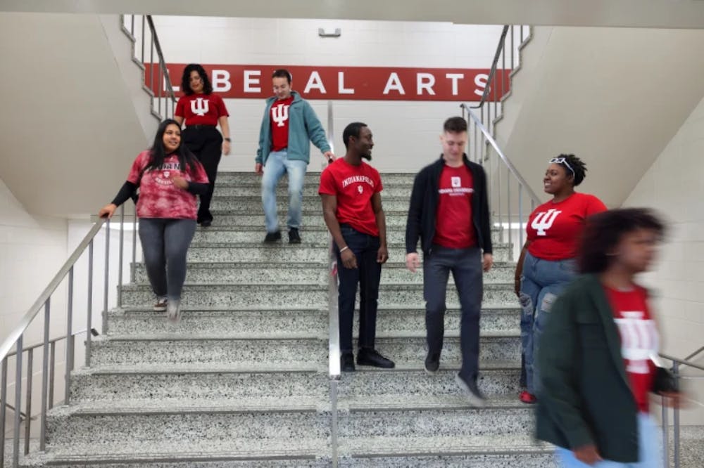 The School of Liberal Arts is hosting a scholarship scavenger hunt ahead of IU Day to encourage student engagement and raise awareness of philanthropic support for scholarships. (Photo courtesy of IU School of Liberal Arts)