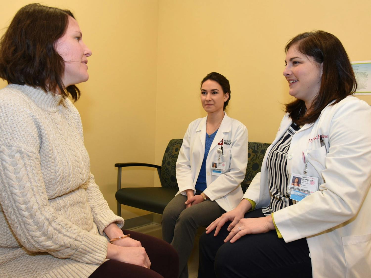 IUPUI students have access to a variety of healthcare services. Photo courtesy of IU Health.