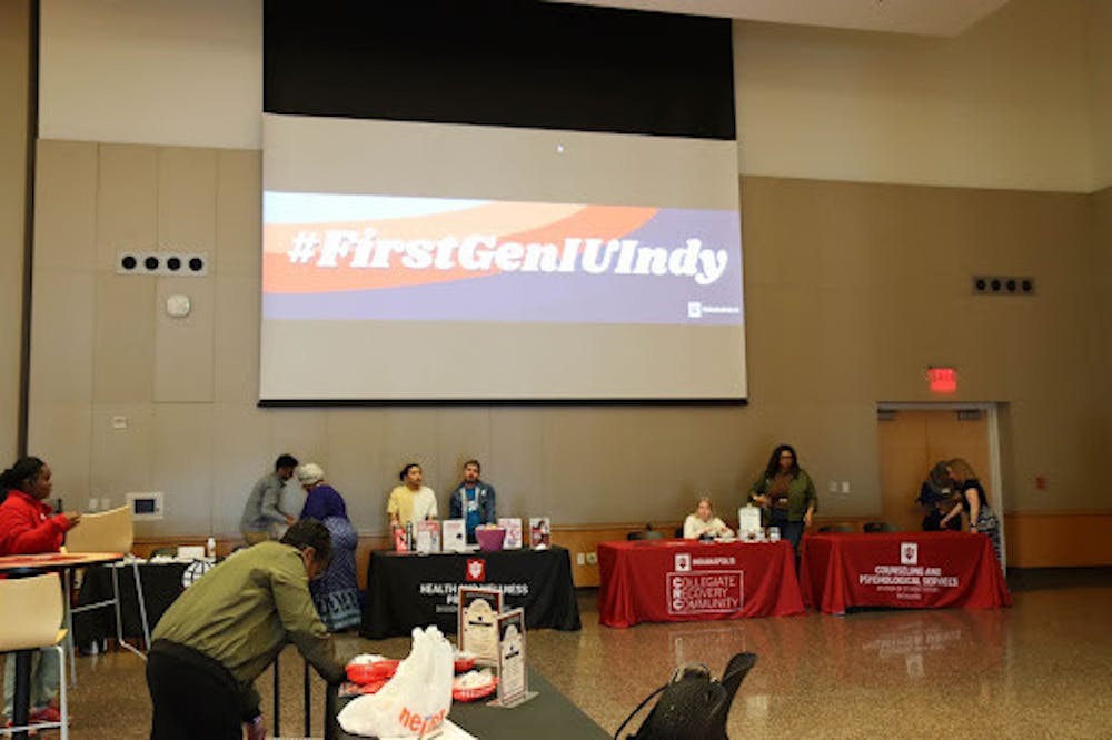 Different tabling in honor and celebration of the First-Generation Celebration. (Photo Courtesy of First-Generation Committee)