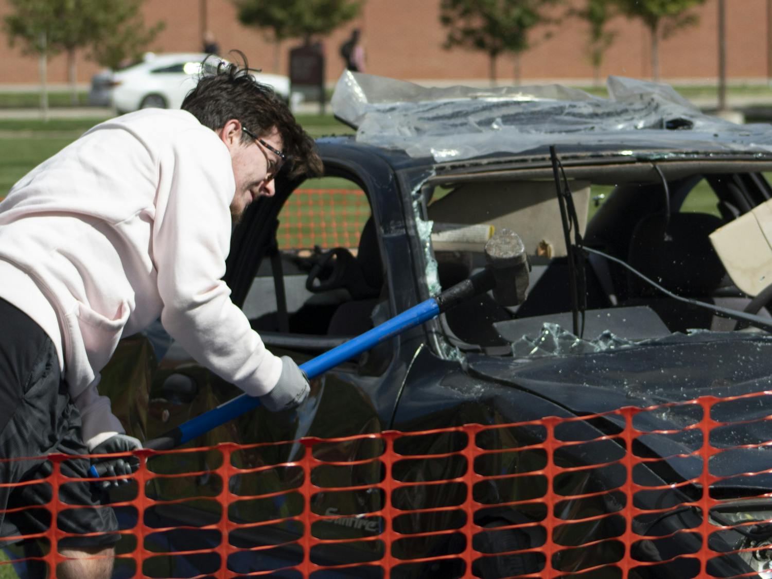 TKE's Car Smash for St. Jude on Sept. 28, 2022