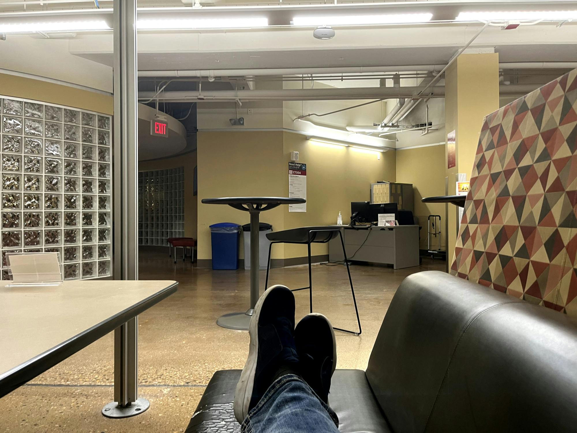 Sleeping Student Perspective Shot