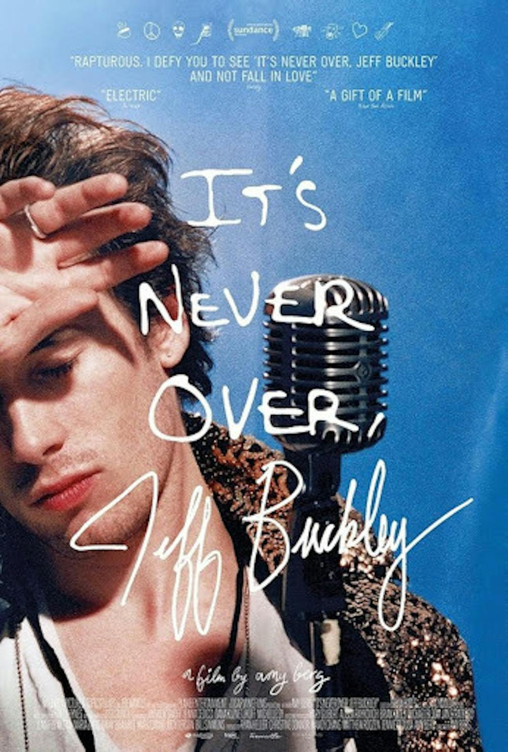 Jeff Buckley, "It's Never Over," movie cover. (Photo courtesy of IMDB)