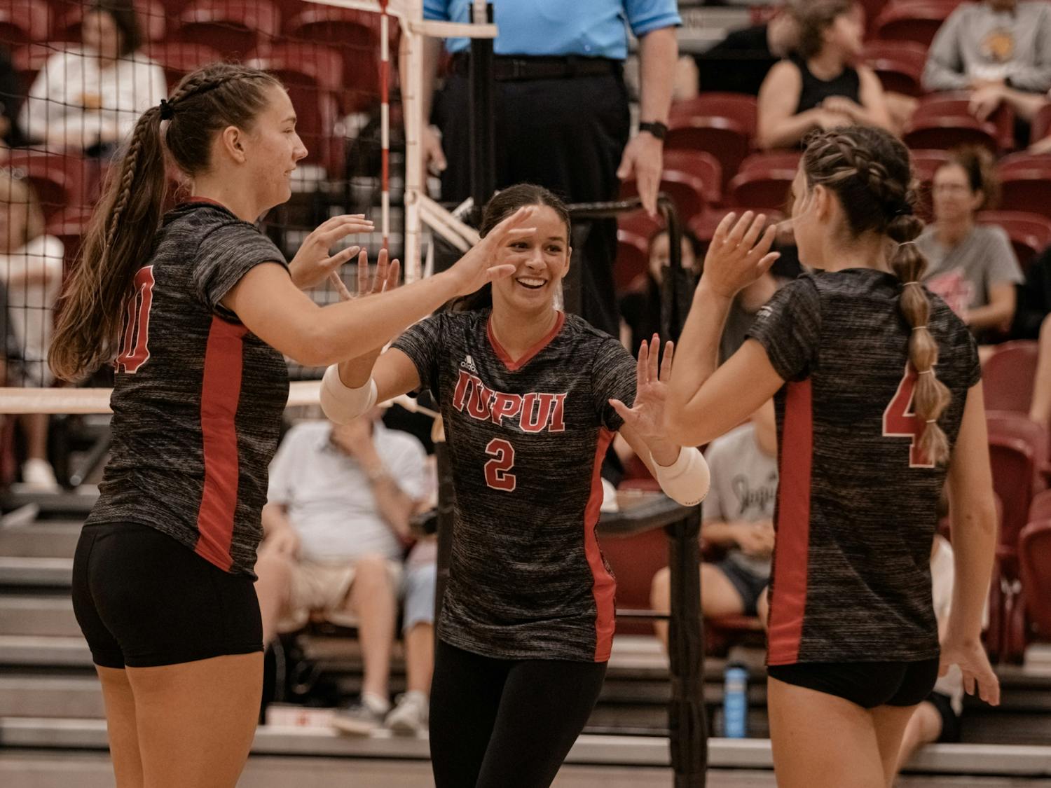 Grace Purichia, Emily Alan, and Maia Long Celebrate