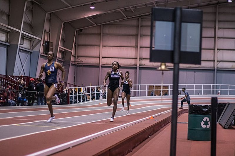 athletes reflect on 2022 indoor season with Gamecock women