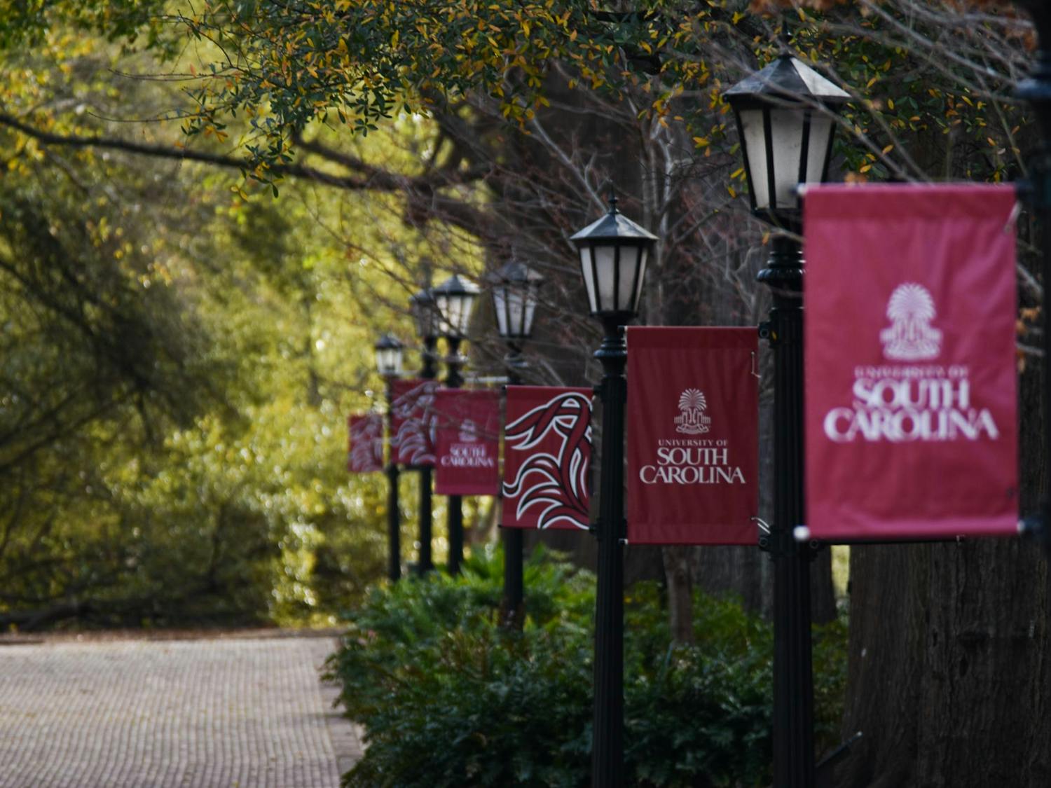 FILE — The University of South Carolina Horseshoe pictured at sunrise on Sept. 26, 2021.