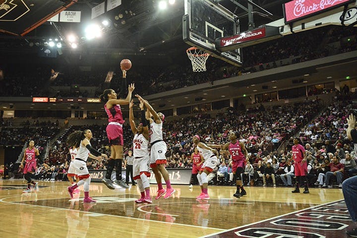 A'ja Wilson and the Gamecocks will look to begin their path back to the Final Four against Jacksonville.&nbsp;