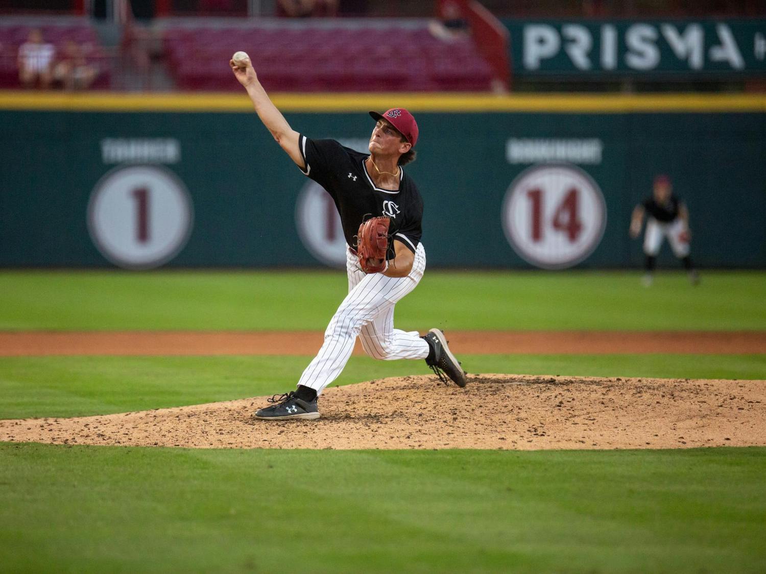 South Carolina's baseball team had a very offense-heavy game, defeating the Air Force Falcons 18-3 on Oct. 26, 2024. The Gamecocks played various players to experiment on how to solidify its spring roster. Many freshman and transfer player were given the opportunity to showcase their skills throughout the 14-inning exhibition game.