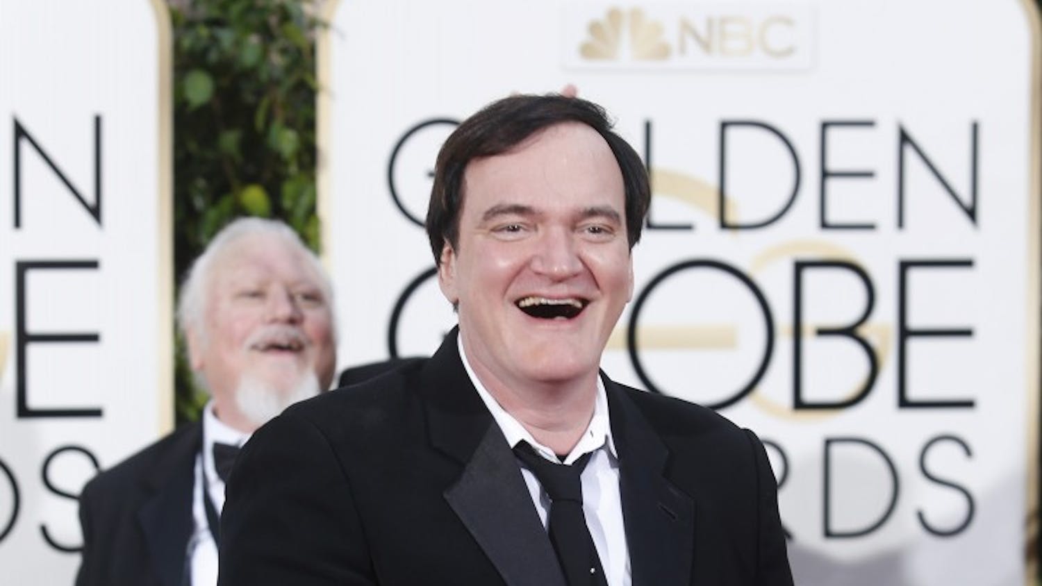 Quentin Tarantino arrives at the 73rd Annual Golden Globe Awards show at the Beverly Hilton Hotel in Beverly Hills, Calif., on Sunday, Jan. 10, 2016. (Wally Skalij/Los Angeles Times/TNS)