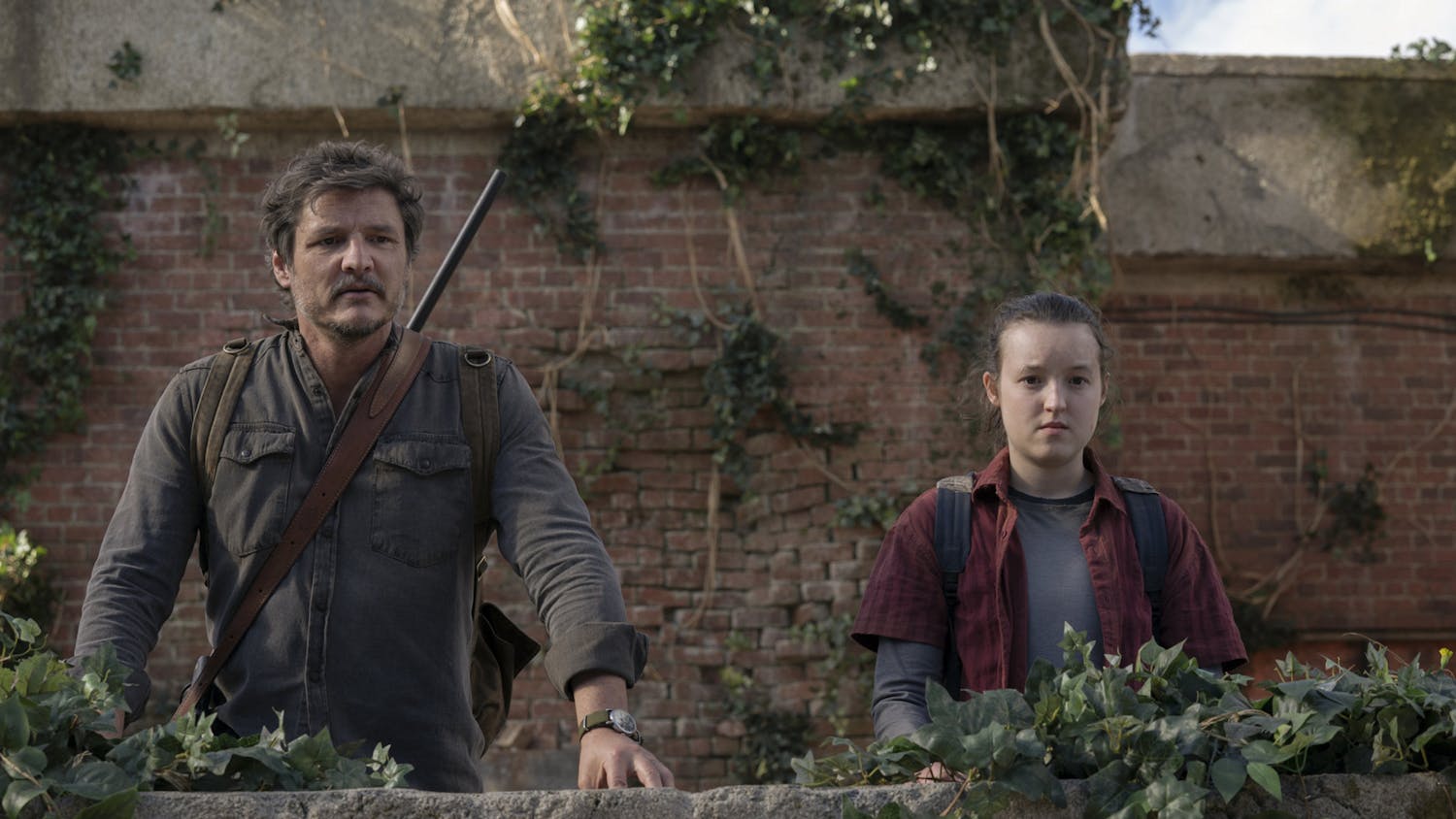 “The Last of Us” stars Pedro Pascal (left) and Bella Ramsey (right) in the season finale that premiered on March 12, 2023. The finale pulled an audience of 8.2 million — 3.5 million more than when the series first premiered in January.&nbsp;