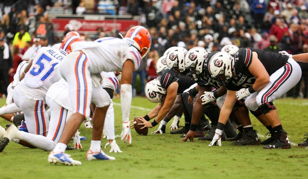 The South Carolina Gamecocks faced the Florida Gators at Williams-Brice Stadium Saturday.