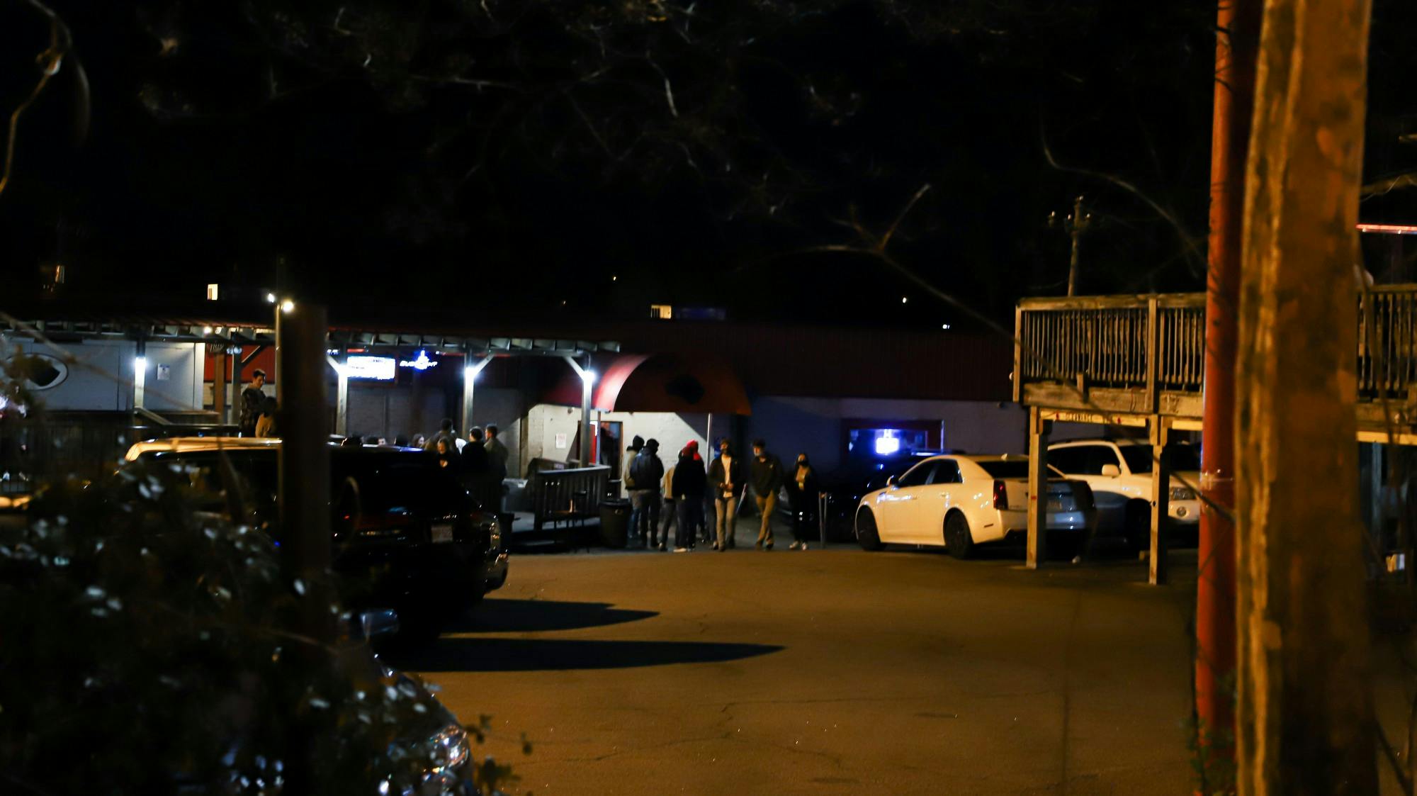 &nbsp;Pavlov’s Bar from Greene Street at 9:50 p.m. on Jan. 29, 2021.&nbsp;