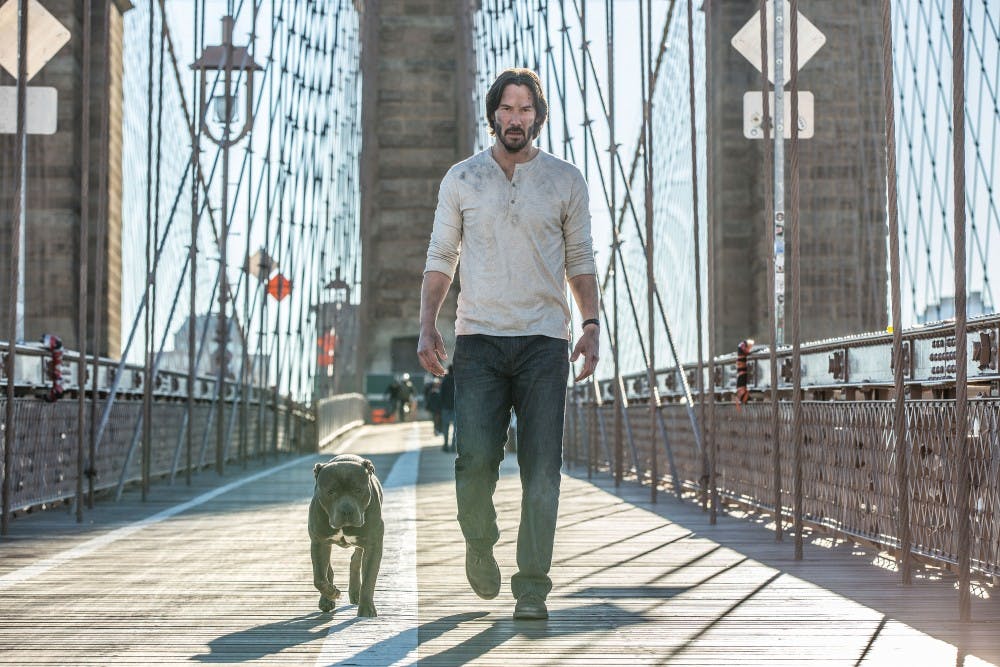 Keanu Reeves as John Wick in a scene from the movie "John Wick Chapter 2" directed by Chad Stahelski. (Niko Tavernise/Lionsgate/TNS)