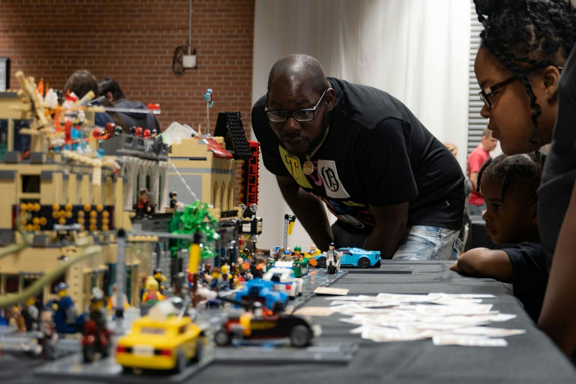 Columbia residents gathered for a Lego centered charity event held by SC Bricks on April 2, 2022. SC Bricks, a SC adult Lego fan group, showcased and sold Lego creations to help raise money for the Epworth's Children's Home.