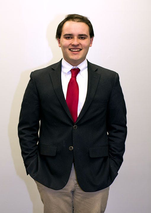 Nick Santamaria, second-year political science student and candidate for student body treasurer