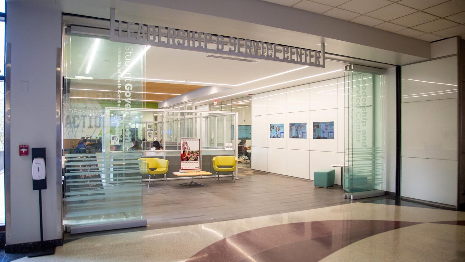 The University of South Carolina Leadership and Service Center on March 17, 2025. The Leadership and Service Center is home to all of the Student Government offices.