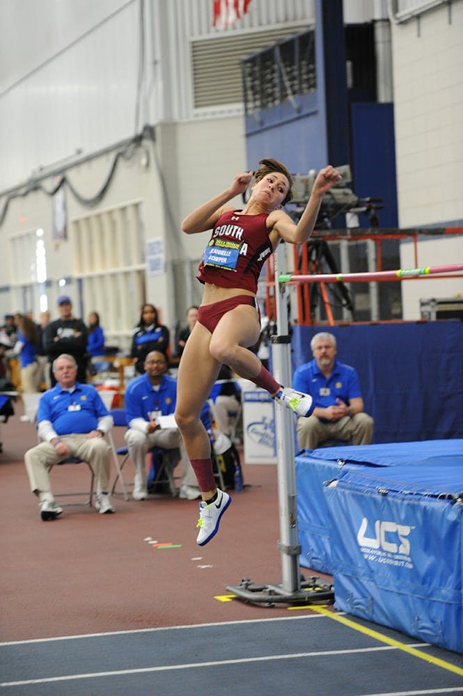 	Junior Jeannelle Scheper finished second in the Spec Towns National Team Invitational.