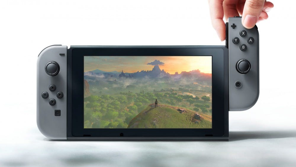The Switch from Nintendo combines the mobility of a handheld with the power of a home gaming system to enable new video game play styles. It will be available in March 2017. (Handout/TNS)