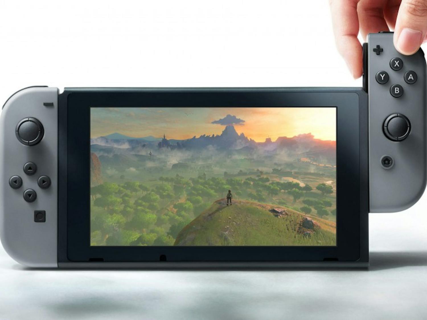 The Switch from Nintendo combines the mobility of a handheld with the power of a home gaming system to enable new video game play styles. It will be available in March 2017. (Handout/TNS)