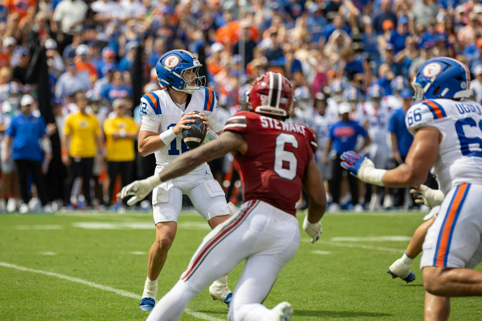 Gamecocks stun No. 16 Gators for 3rd-ever win in Gainesville - The ...