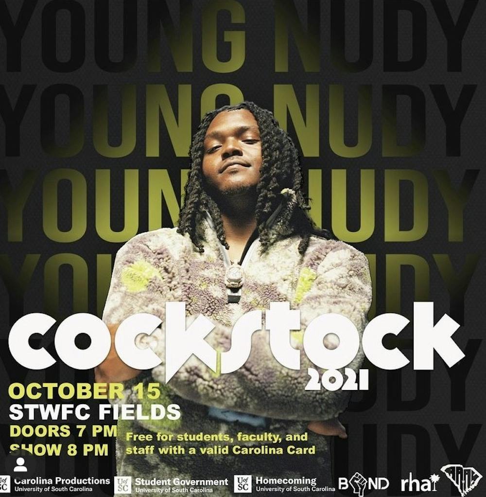 <p>This year's Cockstock event will be held on Oct. 15, 2021, at the Strom Intramural Fields.&nbsp;</p>