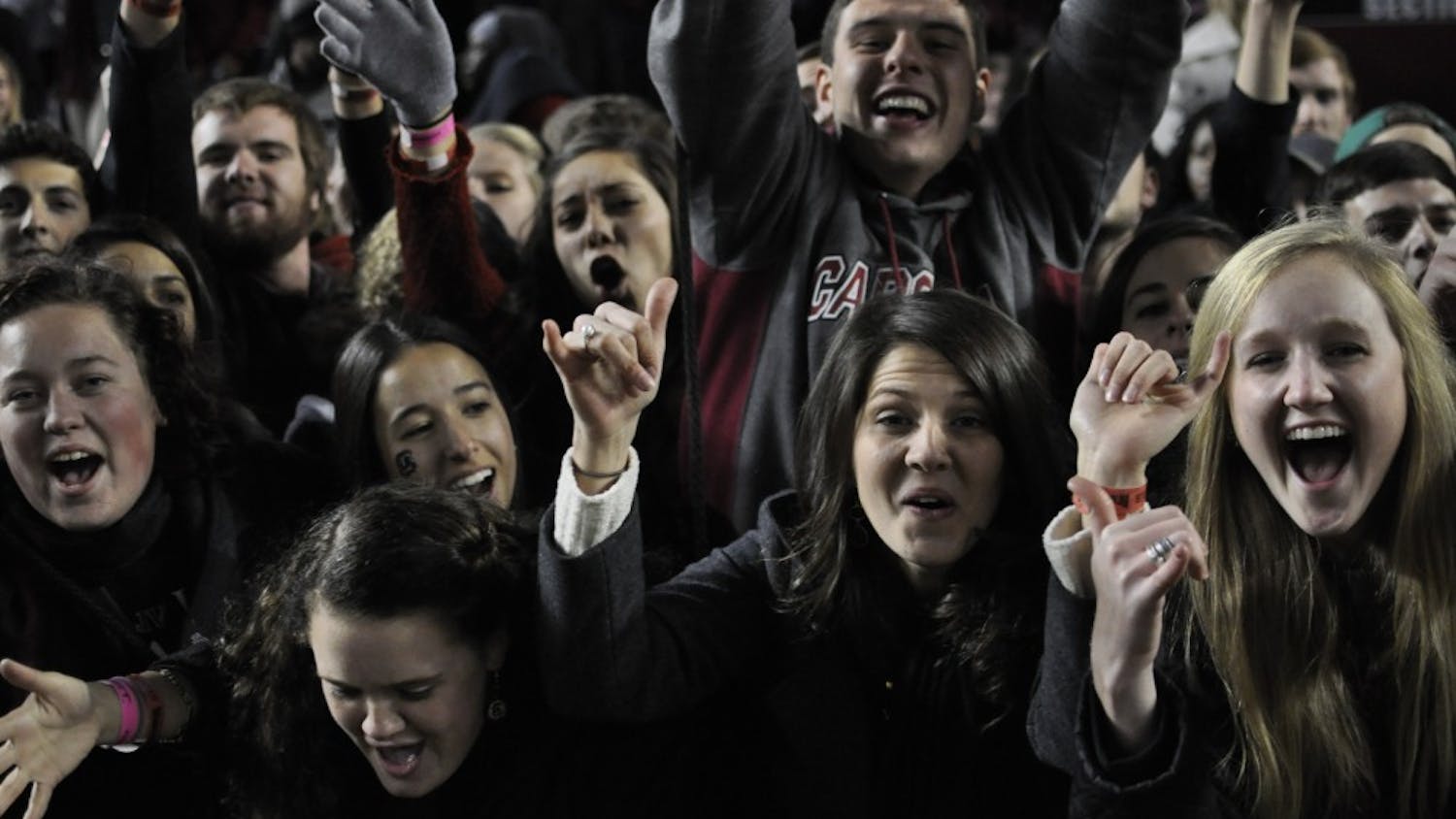 Students can earn loyalty points at games, pep rallies and other events.