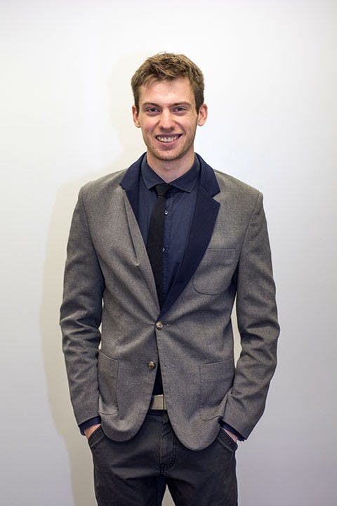 Cory Alpert, third-year sociology student and student body presidential candidate