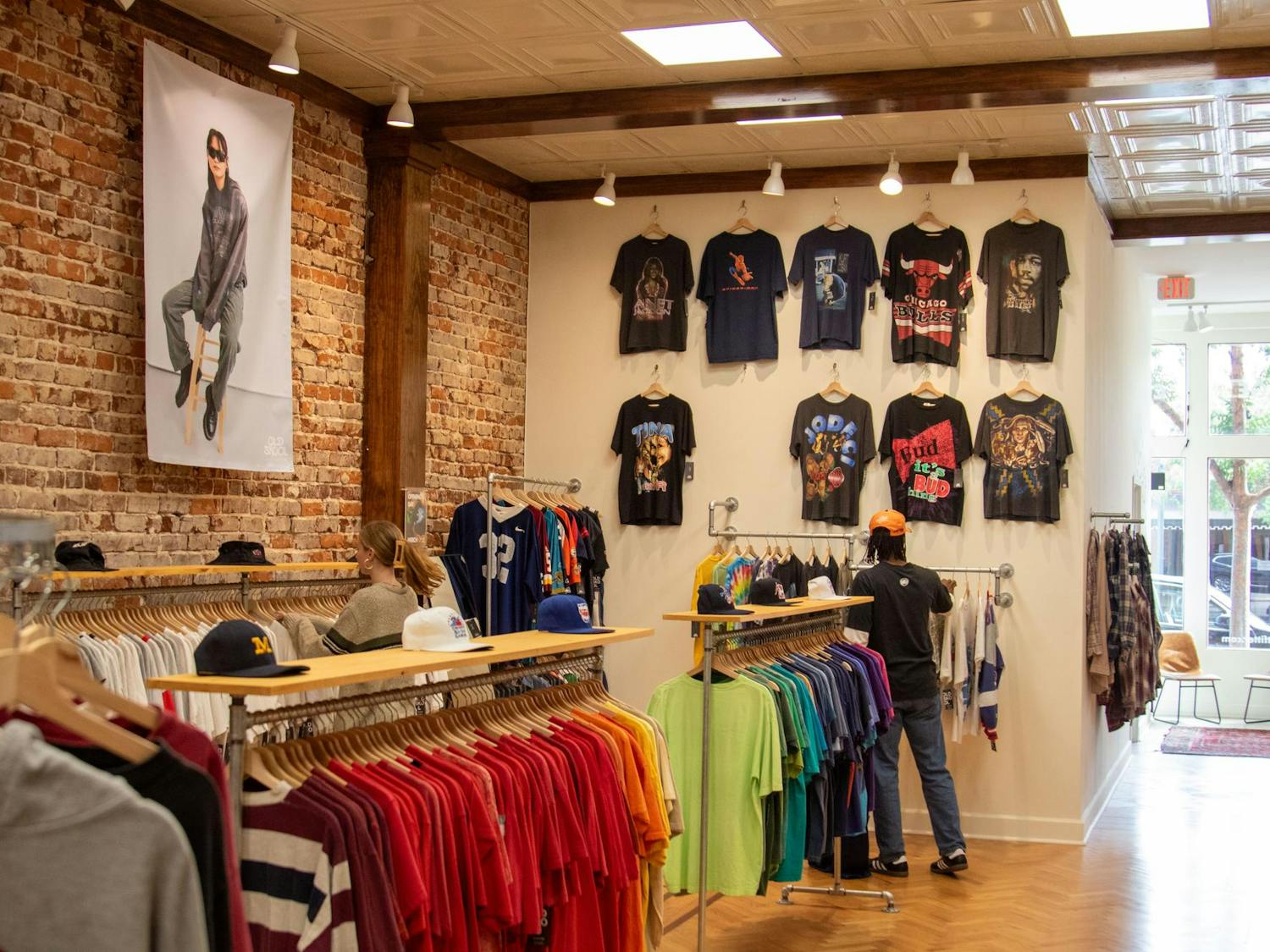 The inside of Old Skool Outfitter on Gervais Street on Sept. 8, 2024. Old Skool Outfitter is a thrift store that brings old-school items to a new generation.