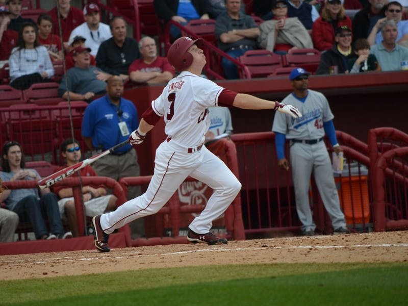 Sophomore outfielder Tanner English hopes for a strong season after hitting .298 last year. English expects the upperclassmen to step up as leaders for the freshmen.