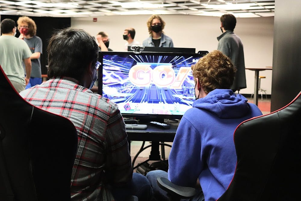 <p>The USC Smash Club hosts weekly tournaments, where members play Super Smash Bros. Ultimate on the Nintendo Switch. Members bring their own televisions and game consoles to play matches on, and members of the audience commentate the matches.</p>
