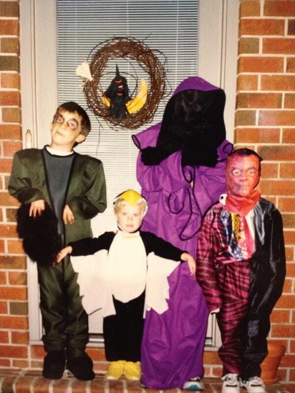 	&#8220;Little penguin days circa 1995&#8221;