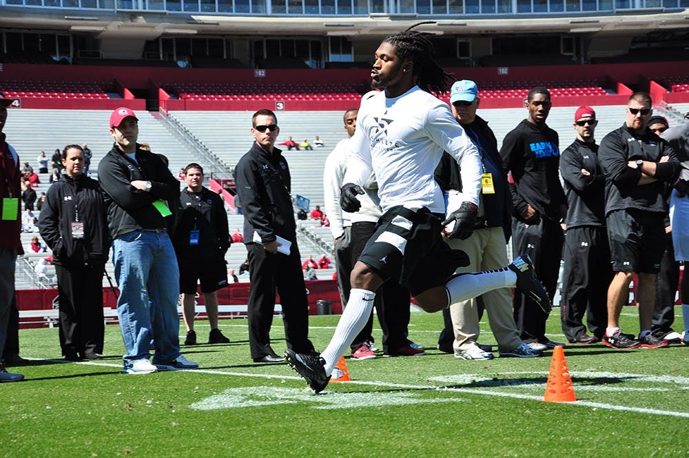 	Former South Carolina safety D.J. Swearinger was called a “solid second rounder” by ESPN NFL Draft analyst Mel Kiper Jr.