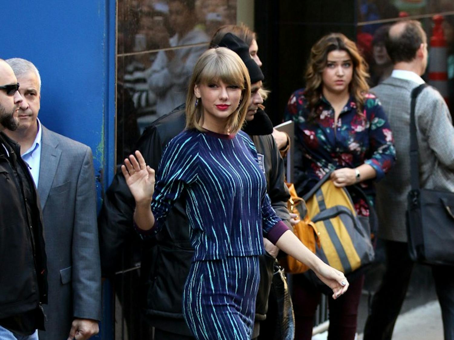 Taylor Swift makes an appearance at Good Morning America on Oct. 27, 2014. (Zelig Shaul/Ace Pictures/Zuma Press/MCT)