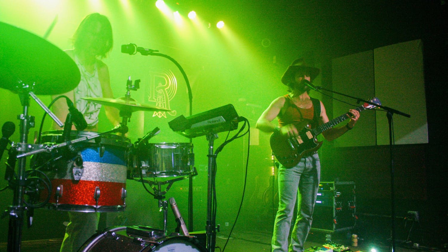 Illiterate Light takes the stage for one of its performances back in August 2022. The indie-rock band released its third EP on Sept. 15, and the duo will be performing at the New Brookland Tavern on Oct. 5, 2023. 