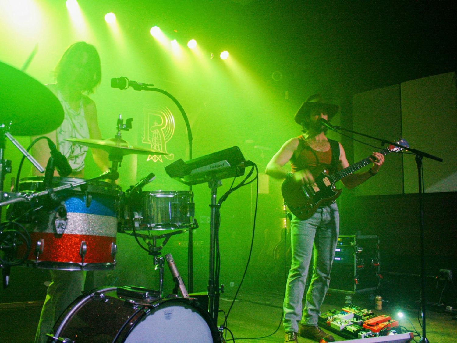 Illiterate Light takes the stage for one of its performances back in August 2022. The indie-rock band released its third EP on Sept. 15, and the duo will be performing at the New Brookland Tavern on Oct. 5, 2023. 