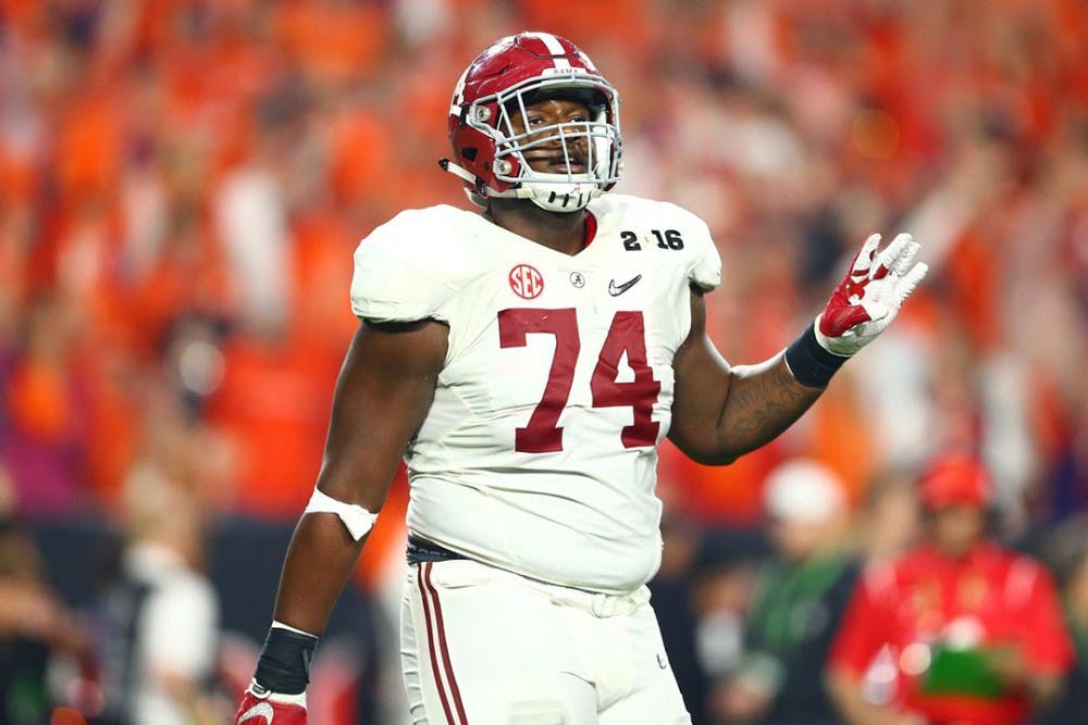 <p>Cam Robinson is being allowed to escape punishment after looking at potential felony charges, and according to the DA himself, the primary reason is because of how hard he worked to become a potential top-5 draft pick.</p>