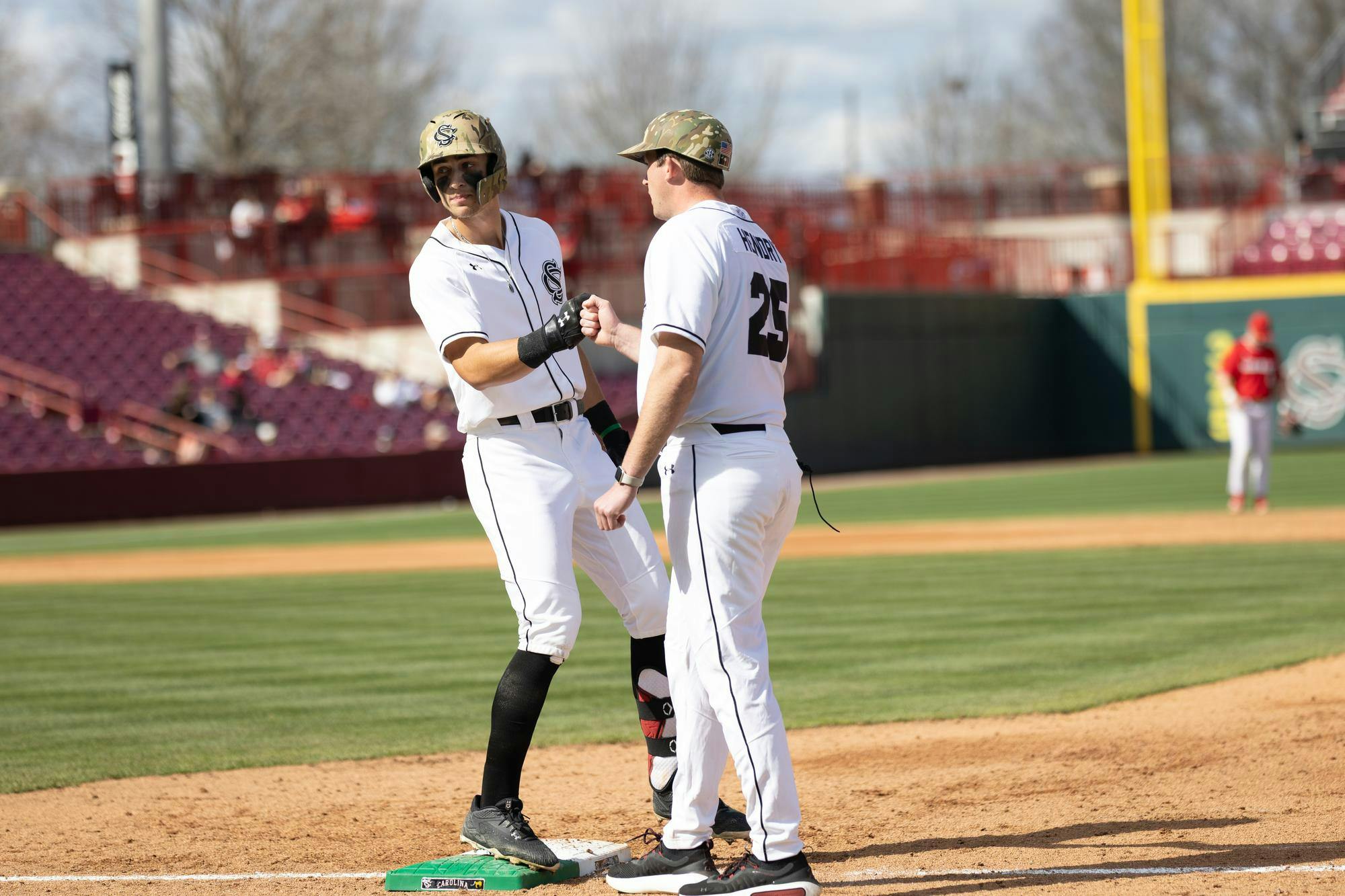 The South Carolina Gamecocks swept the Sacred Heart Pioneers 3-0 in their home opening series of the 2025 baseball season. The weekend marked the first games played under new head coach Paul Mainieri and featured a field dedication ceremony on Feb. 15 to former baseball coach and athletic director Ray Tanner. The Gamecocks will face Winthrop University (away) and Queens University (home) next, on Feb. 18 and Feb. 19 respectively.
