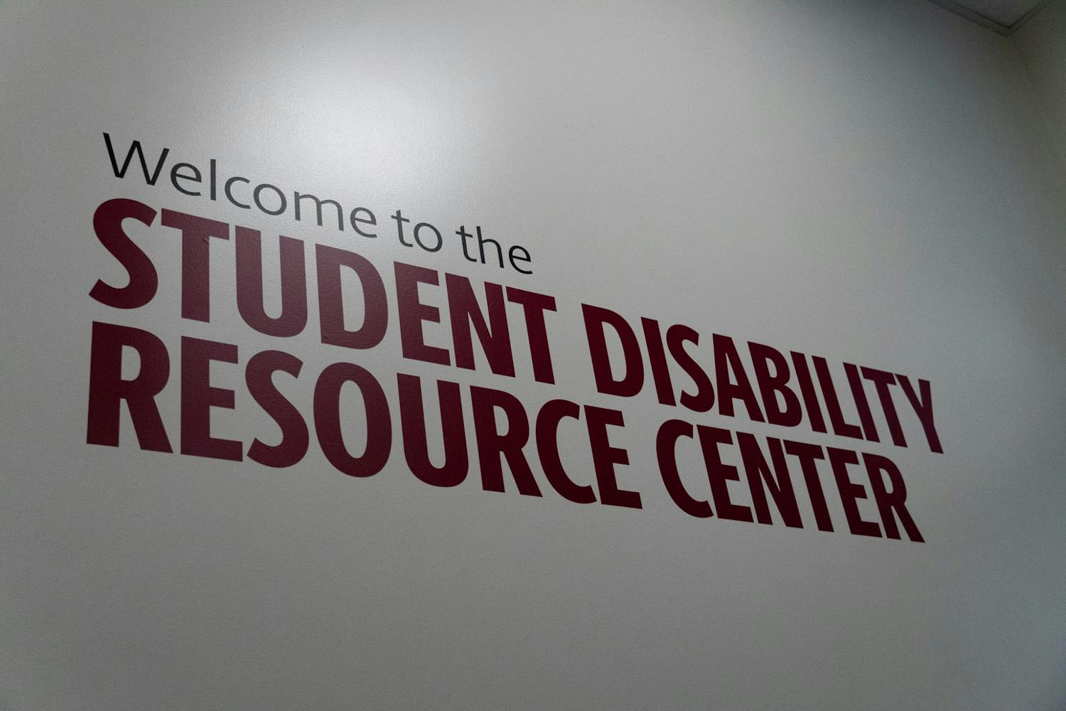 The inner corridor of the Student Disability Resource Center in the USC Close-Hipp building on Jan. 26, 2022. The Center serves an on-campus study area and workplace for students with disabilities.