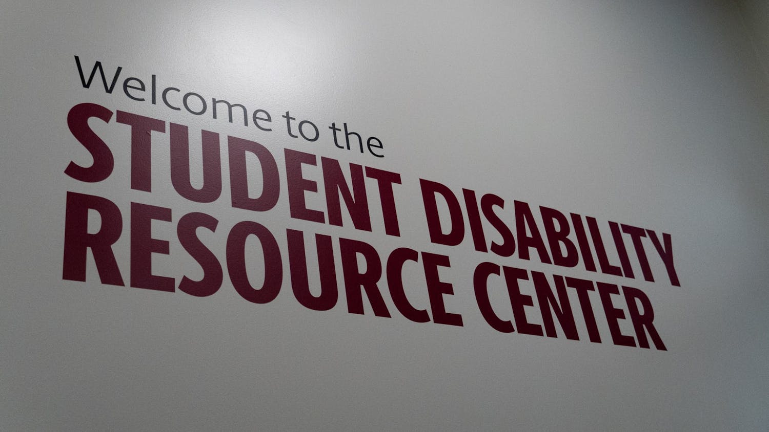 The inner corridor of the Student Disability Resource Center in the USC Close-Hipp building on Jan. 26, 2022. The Center serves an on-campus study area and workplace for students with disabilities.