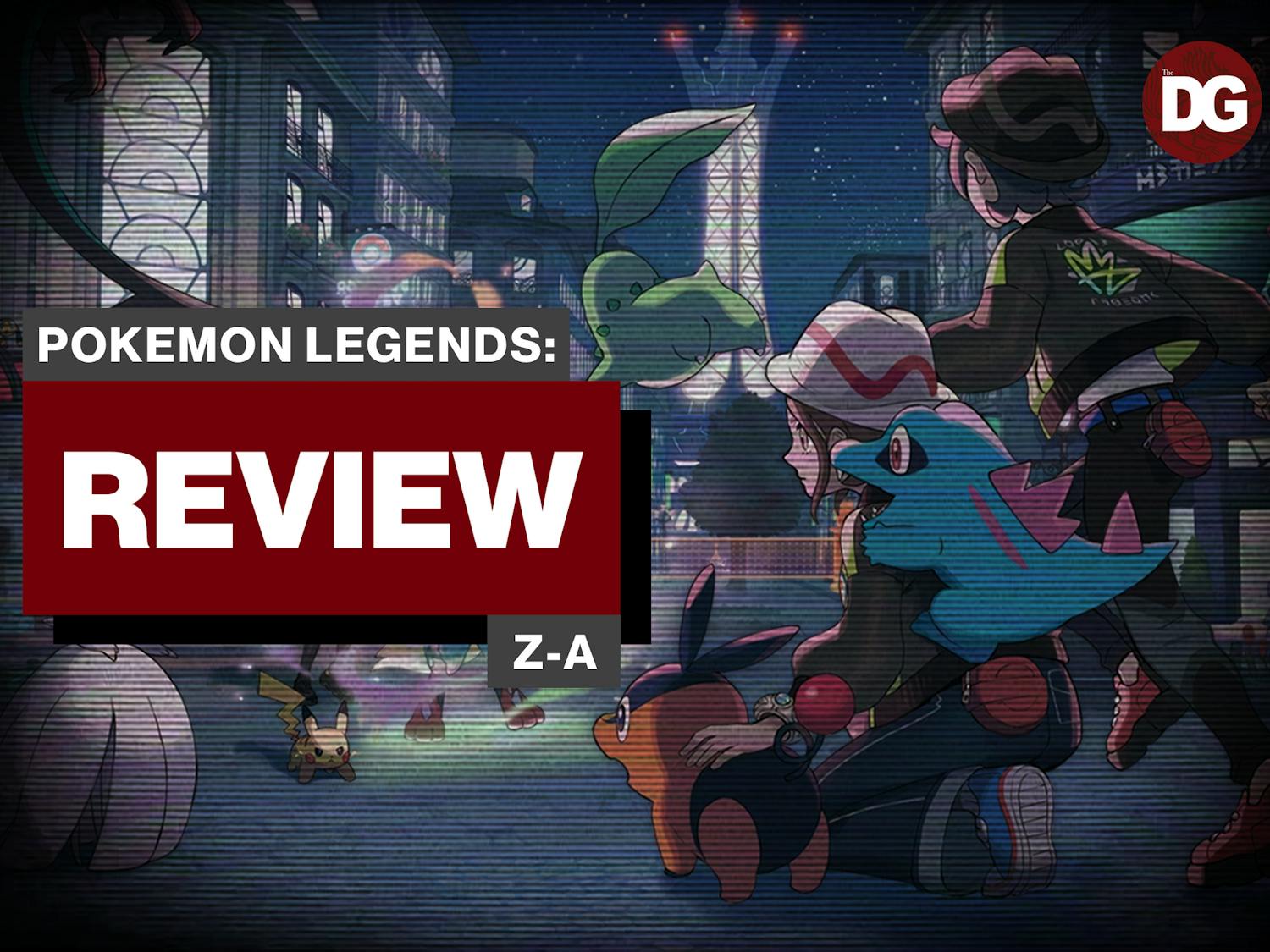 A photographic featuring the two playable characters and starter Pokémon from Pokémon Legends: ZA. The game was released on Oct. 9, 2025.